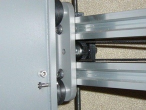makerfarm i3v x y idler belt pulley 12mm bearings 3d printer parts 3d print model - Mito3D