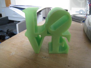 love art extrusion sculpture 3d print model - Mito3D