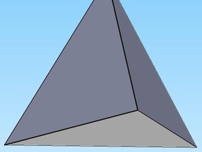 tetraedro math 3d print model - Mito3D