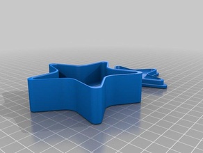 star-box - Zubehör box Stern 3d print model - Mito3D