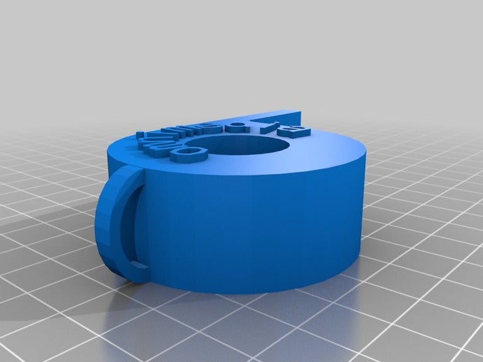 mon personnalisée de votre coup sifflet la musique maintenant personnalisateur permis 3D print model - Mito3D