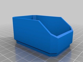 empilable vis de boîtes l'organisation la boîte organisateur fixation par plateau 3d print model - Mito3D