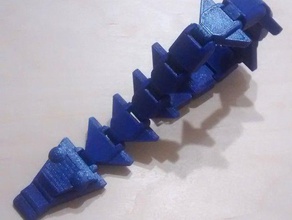 yunis einfache Gelenk-Schlange mechanische Spielzeuge Kinder Gelenk die Gelenke lernen in 3d einfach Schlange Studenten 3d print model - Mito3D