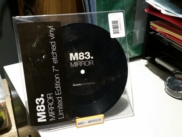 Mehrzweck-stand - Datensatz ipod Festplatte-cd-Hülle Haushalt versorgt cd cd-Halter Festplatte Halter Aufzeichnungen stand vinyl vinyl-Schallplatten 3D print model - Mito3D