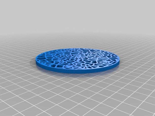 voronoi-coaster 3d-drucken Achterbahn voronoi 3D print model - Mito3D