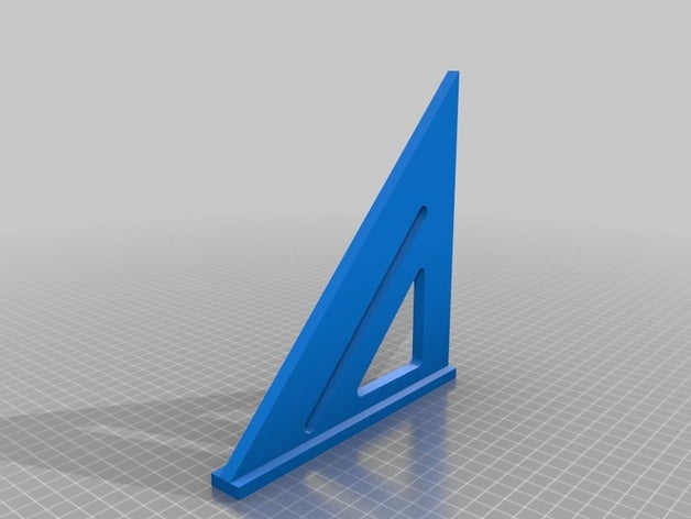 Zimmerei tool speed square hand-Werkzeuge die Tischlerei Platz tools 3D print model - Mito3D