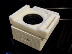 xiaomi yi couche de lentilles la caméra lentille protecteur voodoopt 3d print model - Mito3D