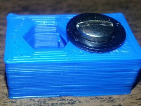 6-32 nut pocket parts holder 3d print model - Mito3D