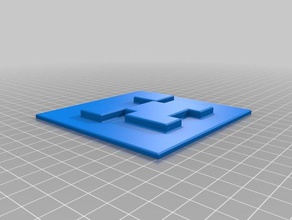 creeper placca arredamento minecraft 3d print model - Mito3D