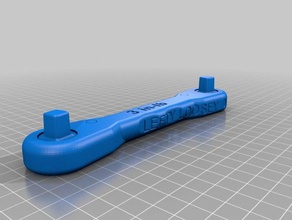 la nasa clé double des outils à main wre molette 3d print model - Mito3D
