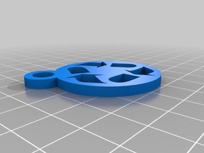 recycle keychain signs & logos logo 3d print model - Mito3D