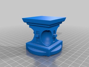 bust stand sculptures 3d print model - Mito3D