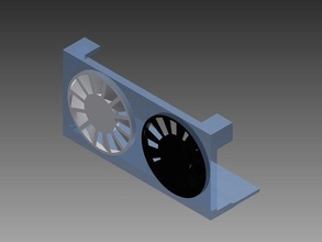 replicator protective fan cover v2 3d printer accessories 3d print model - Mito3D
