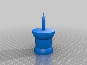 push pin other office supplies openscad parametric 3d print model - Mito3D