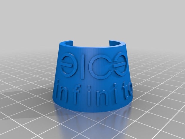 cuello de botella organización personalizado 3D print model - Mito3D
