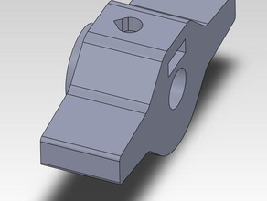 el pulgar de la manivela nema17 motor eje 3d impresora accesorios manija manual mendel reprap útil 3d print model - Mito3D