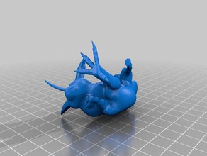 invento tapias La impresión en 3d oso patas pato 3d print model - Mito3D