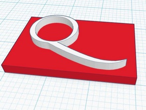quest Akademisi palatin 3d baskı logo logoları okullar 3d print model - Mito3D