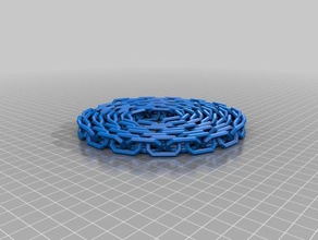 100-link chain customized 3d print model - Mito3D