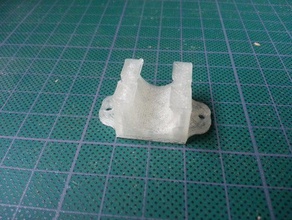 lm6uu bearing support v2 3d printer parts holder 3d print model - Mito3D