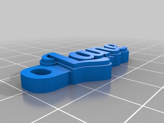 lane organization customized 3D print model - Mito3D