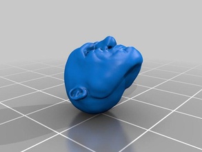 bioshock infinite handyman imgurl cabeça esculpir jogos 3d print model - Mito3D