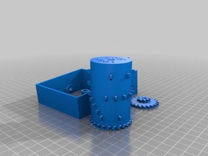 jeopardy parametric music box mechanical toys customized 3d print model - Mito3D