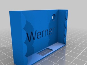 werner organización personalizado 3d print model - Mito3D