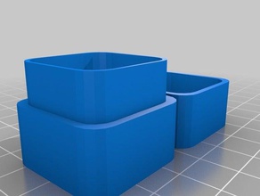 30x30x30 containers customized 3d print model - Mito3D
