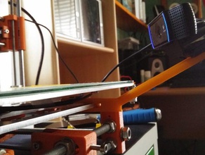 webcam 4 mm y taşıyıcı çerçeve 3d yazıcı parçaları Genius t prusa i3 sahibi 3d print model - Mito3D