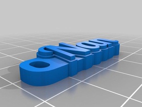 nan organizasyon özelleştirilmiş 3d print model - Mito3D