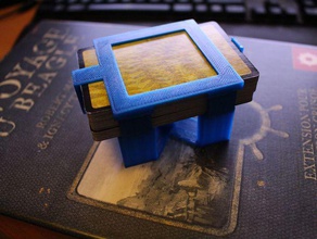 cardbox - özelleştirilebilir kutusu tutucu kartları fayans oyuncak & oyun aksesuarları kart dağıtıcı customizer dispenser masa üstü karo pınarı 3d print model - Mito3D