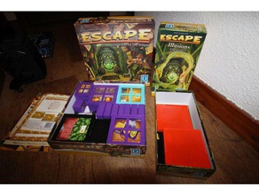 escape curse temple game organizer toy & accessories cardbox tabletop token 3d print model - Mito3D