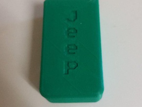 jeep keyfob cover automotive key fob 3d print model - Mito3D