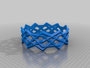 mein Armband Mathe-Kunst kundengebundene 3d print model - Mito3D