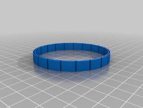 maria bracelet bracelets customized 3d print model - Mito3D