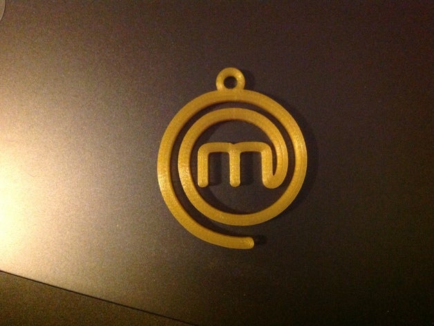 masterchef junior medalha do meu filho sinais e logotipos logotipo pingente 3D print model - Mito3D