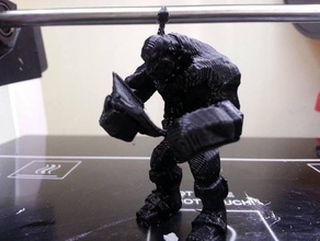 studious orc toy & game accessories book classy smart study 3d print model - Mito3D