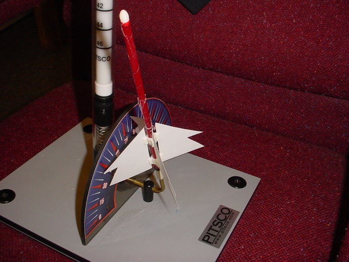 saman roket yüzgeç sahibi araç taslak 3D print model - Mito3D