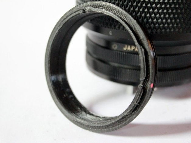 canon fd lens adapter guerillabeam camera gbeam-lens-adapter 3D print model - Mito3D