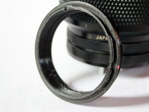 canon fd lens adapter guerillabeam camera gbeam-lens-adapter 3d print model - Mito3D