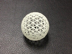 geodesic sphere art dome math 3d print model - Mito3D
