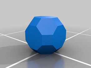 rhombitruncated cubeoctahedron internal handle math bonnie johnson polyhedra polyhedron regular polygons stewart torus 3d print model - Mito3D