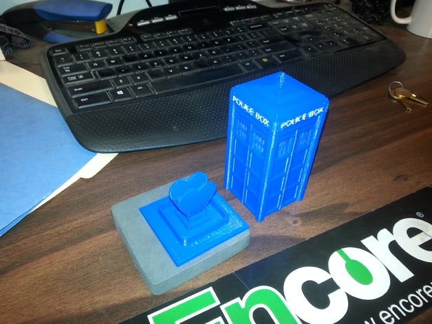 tardis-ring-box Arzt ring-box tardis 3D print model - Mito3D