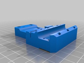 prusa mendel i3 extruder chassis 3d printer parts aurora 3d print model - Mito3D