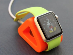 apple watch - kompakt-Ladegerät stehen gadgets Ladegerät usb-Ladegerät 3d print model - Mito3D
