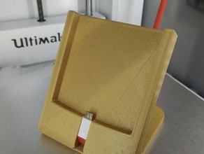 soporte de teléfono cable carga oneplus one el móvil la oficina equipos 3d print model - Mito3D