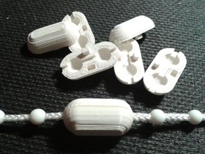 roller blind frisado conector do cabo peças de substituição alimentação estores rolo 3d print model - Mito3D