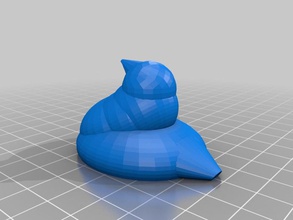 chick inspired other 3d art easter model openscad ornament reprap supportless 3d print model - Mito3D