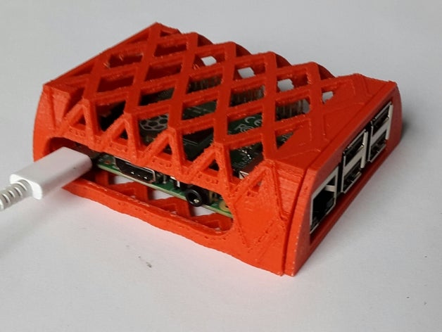 raspberrypi b+ colgador equipo 3D print model - Mito3D